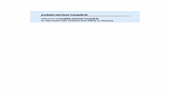 Desktop Screenshot of produkte.oberland-mangold.de